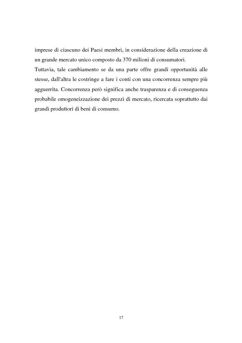 Anteprima della tesi: Il passaggio all'euro tra percezione e realtà, Pagina 14