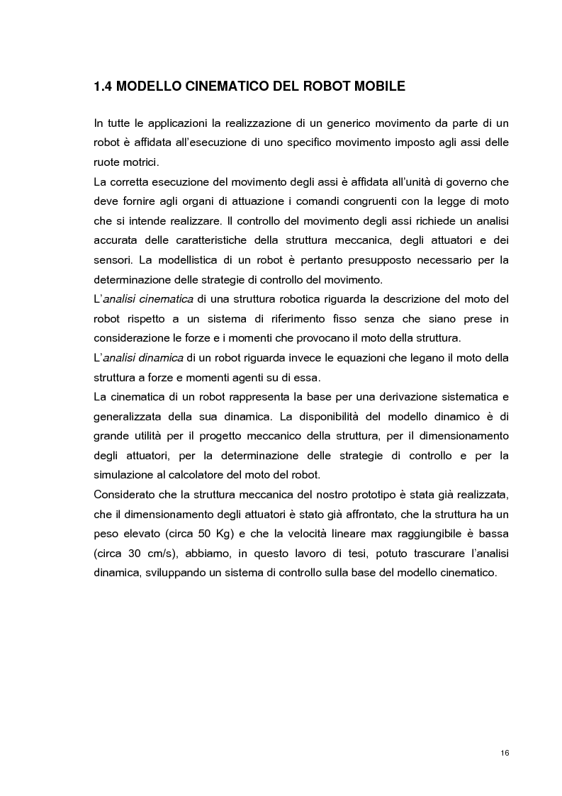 Anteprima della tesi: Sviluppo e validazione sperimentale di una tecnica di controllo adattativa di un robot mobile per l'inseguimento di cammini, Pagina 15