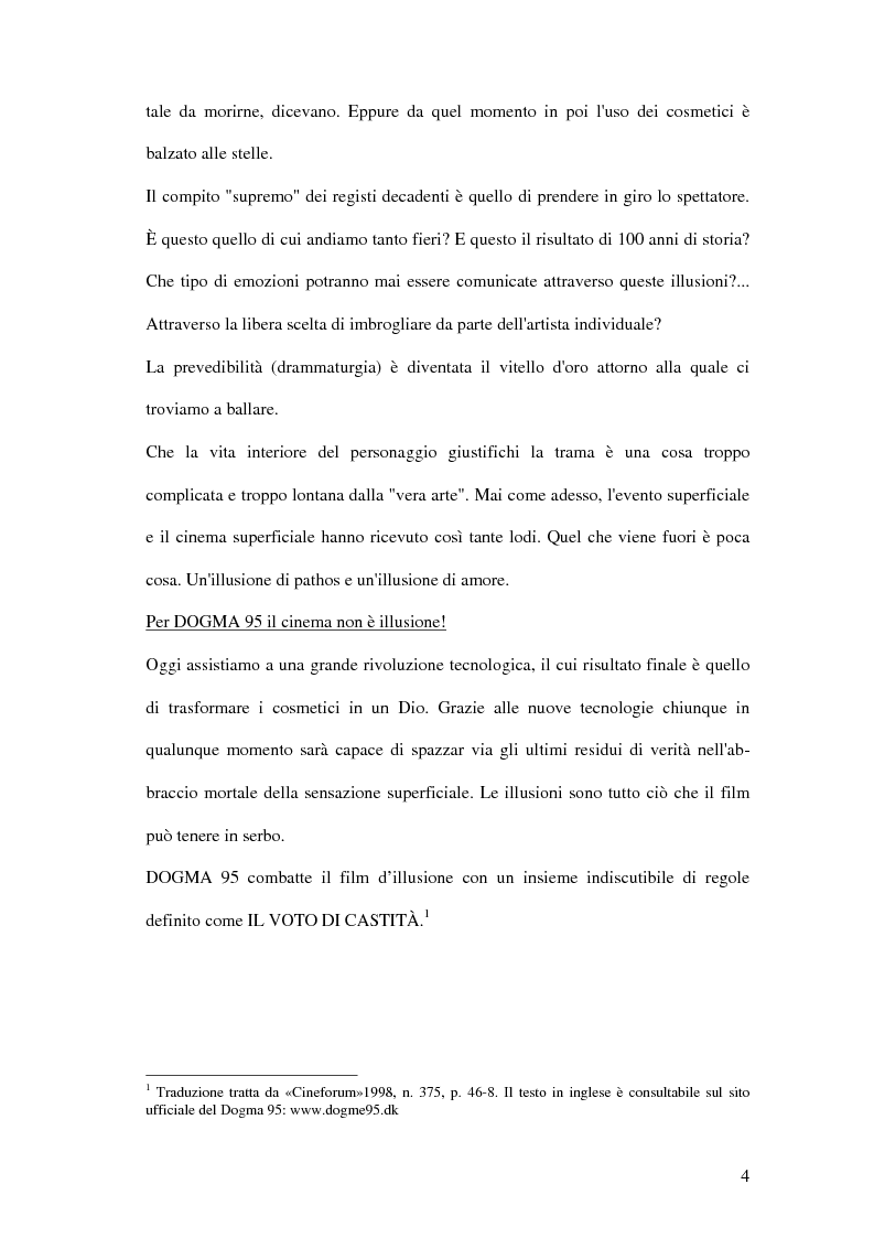 Anteprima della tesi: Dogma 95, Pagina 2