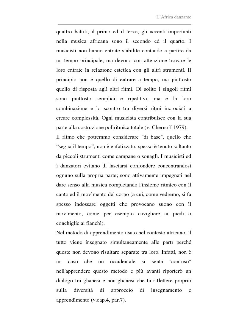 Anteprima della tesi: Antropologia della danza in contesto africano. Un'esperienza in Ghana, Pagina 10