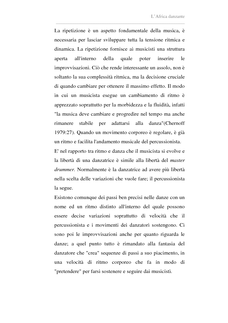 Anteprima della tesi: Antropologia della danza in contesto africano. Un'esperienza in Ghana, Pagina 12