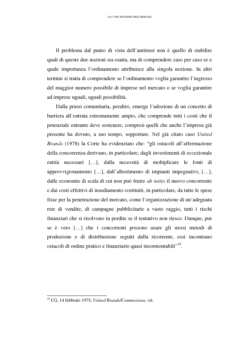 Anteprima della tesi: I prezzi predatori e la concorrenza, Pagina 11