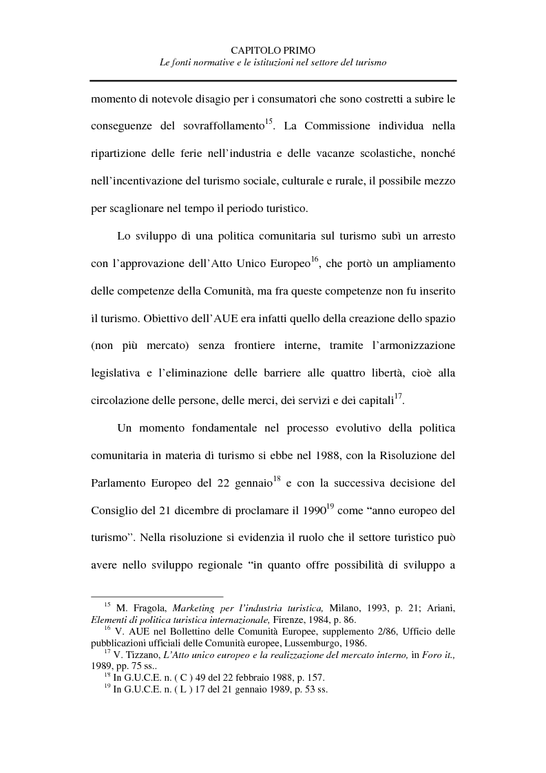 Anteprima della tesi: La tutela del turista, Pagina 12