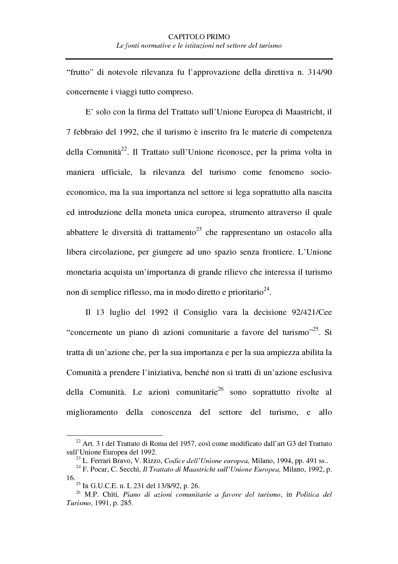 Anteprima della tesi: La tutela del turista, Pagina 14