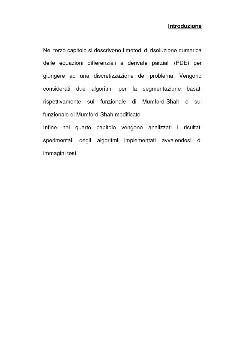 Anteprima della tesi: Analisi e implementazione di algoritmi per la segmentazione di immagini, Pagina 3
