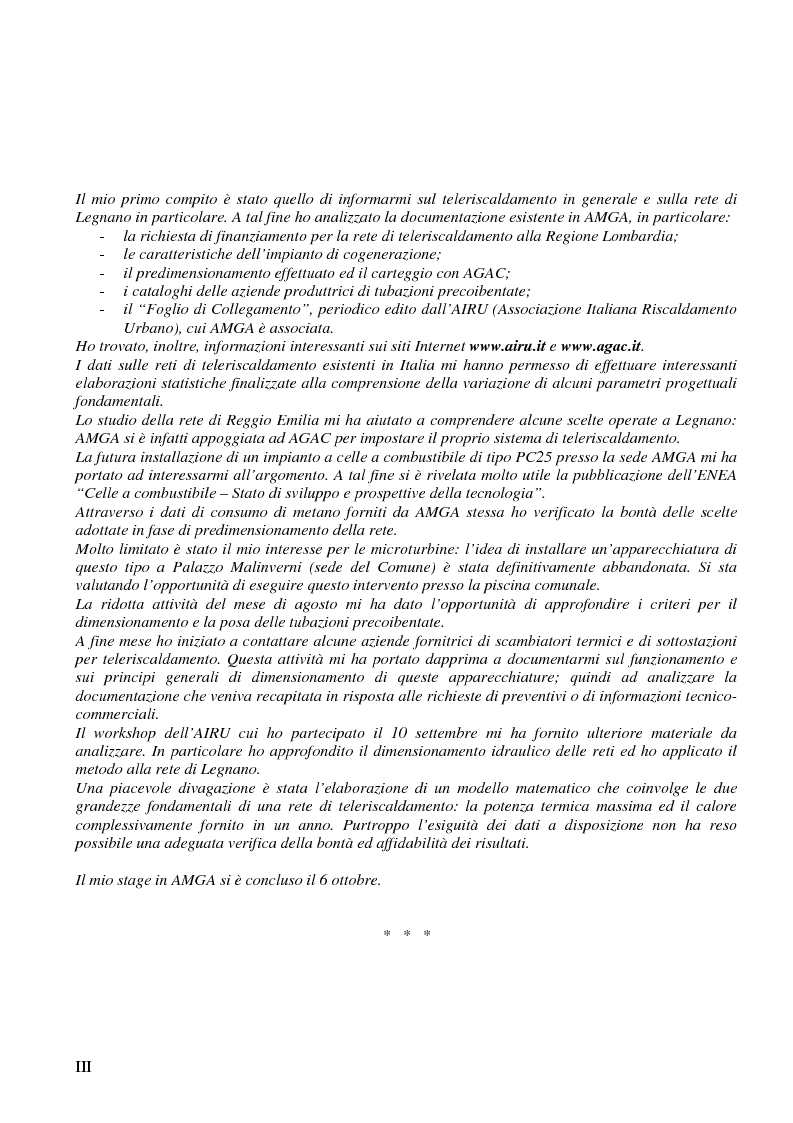 Anteprima della tesi: Teleriscaldamento: aspetti progettuali, Pagina 3