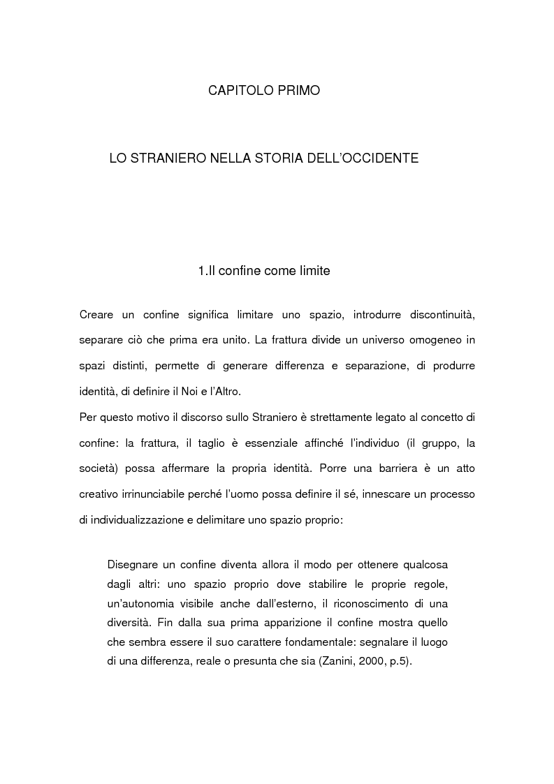 Anteprima della tesi: L'interazione quotidiana con l'altro. Le donne migranti e il lavoro di cura, Pagina 7