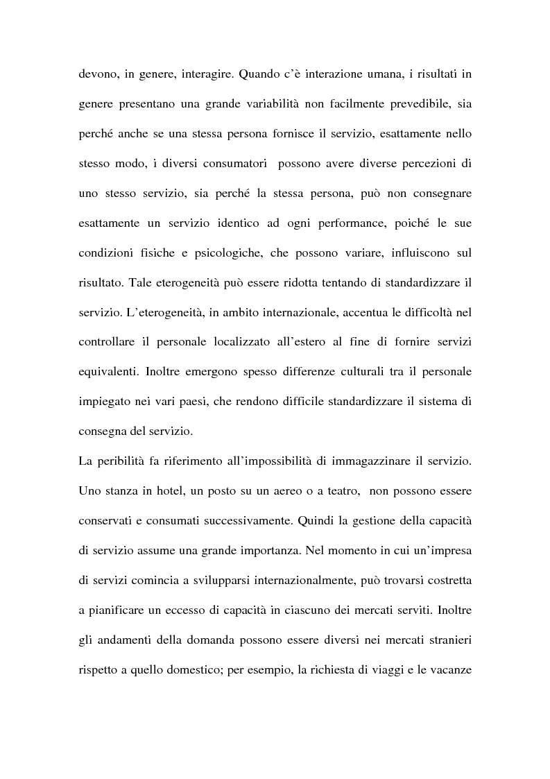 Anteprima della tesi: L'internazionalizzazione delle imprese di servizi, Pagina 12
