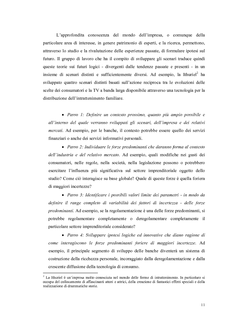 Anteprima della tesi: Un esempio di applicazione del metodo degli scenari al Giubileo dell'anno 2000, Pagina 8