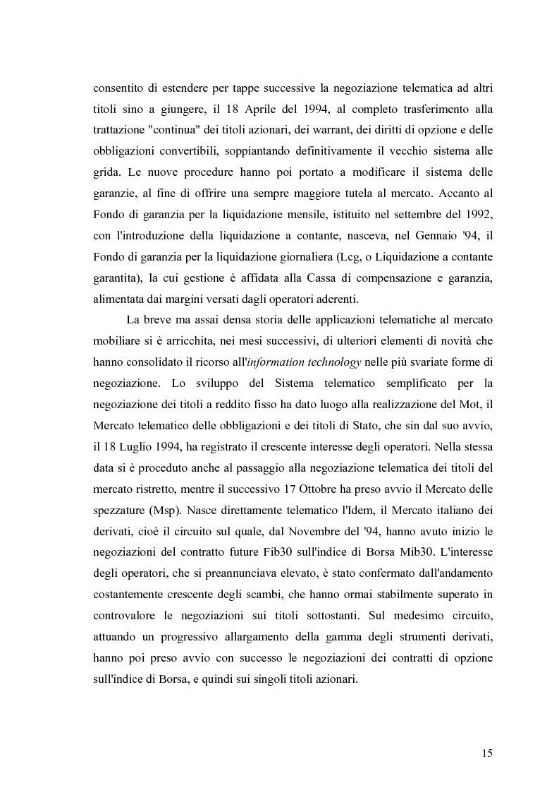 Anteprima della tesi: Aste a chiamata, controllo dei prezzi ed esperimenti con agenti umani ed artificiali in un modello di simulazione di borsa, Pagina 10