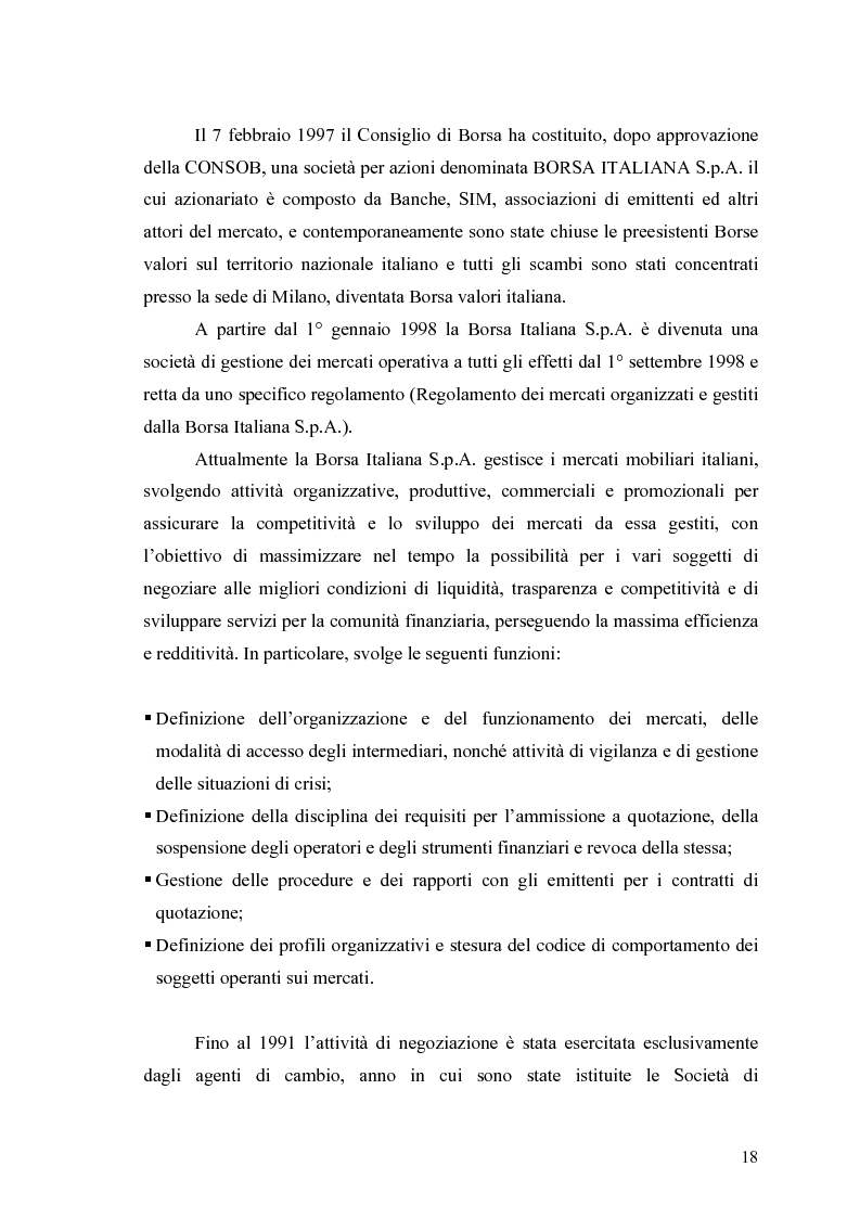 Anteprima della tesi: Aste a chiamata, controllo dei prezzi ed esperimenti con agenti umani ed artificiali in un modello di simulazione di borsa, Pagina 13