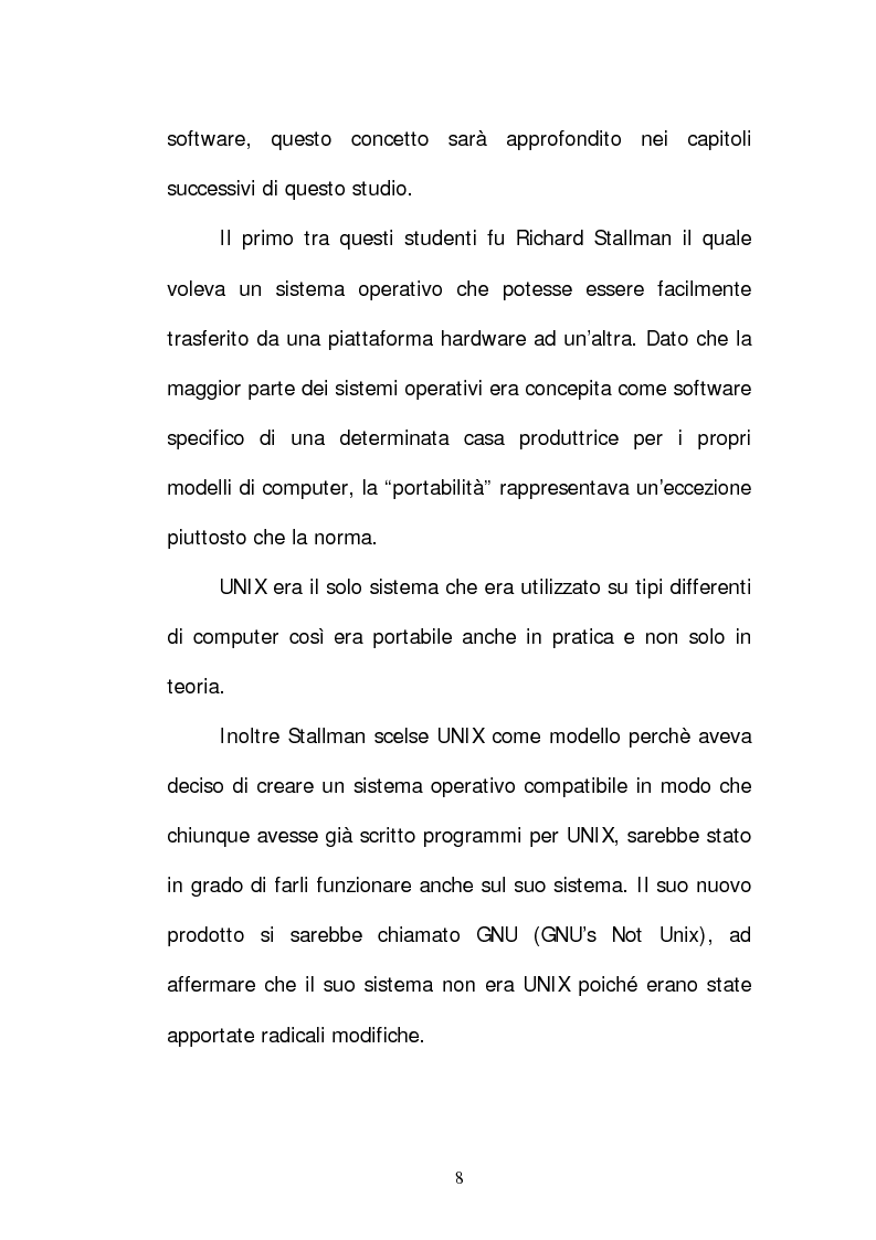 Anteprima della tesi: Software proprietario e software open source: analisi dei costi totali in azienda, Pagina 6