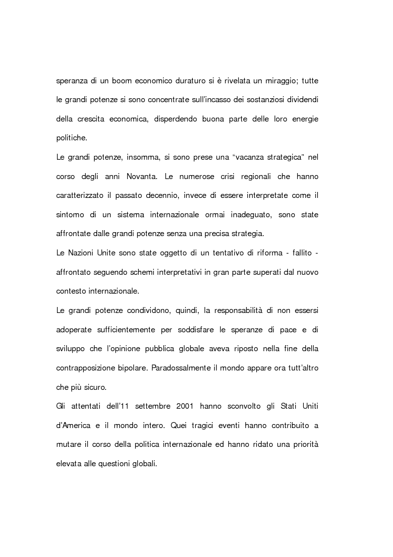 Anteprima della tesi: La dottrina Bush. Un'analisi storica e critica., Pagina 2