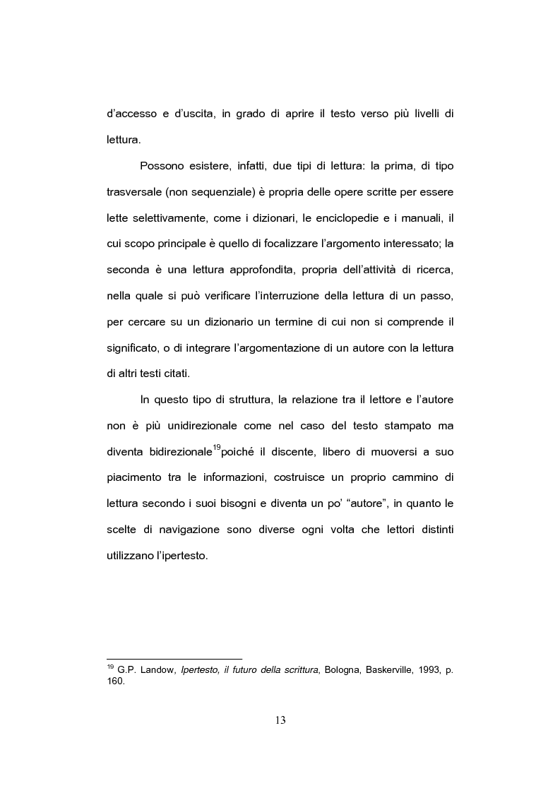 Anteprima della tesi: E-tandem nell'apprendimento dello spagnolo come lingua straniera, Pagina 13