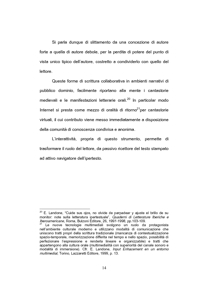 Anteprima della tesi: E-tandem nell'apprendimento dello spagnolo come lingua straniera, Pagina 14