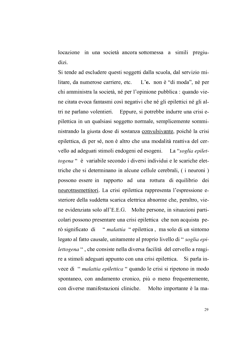 Anteprima della tesi: Il male sacro, discorso intorno all'epilessia, Pagina 5