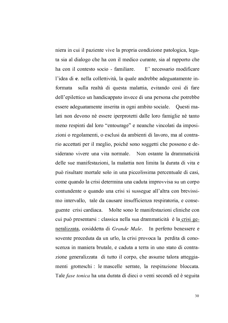 Anteprima della tesi: Il male sacro, discorso intorno all'epilessia, Pagina 6