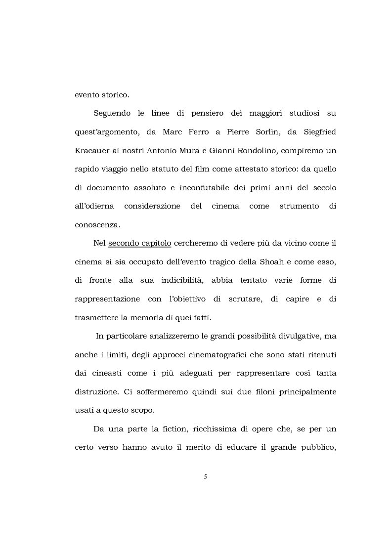 Anteprima della tesi: Le immagini della Shoah, Pagina 3