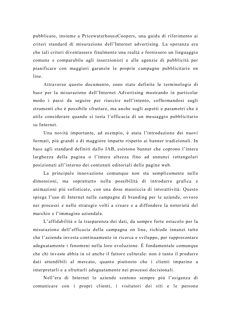 Anteprima della tesi: Pubblicità e new media: tendenze recenti e prospettive, Pagina 9