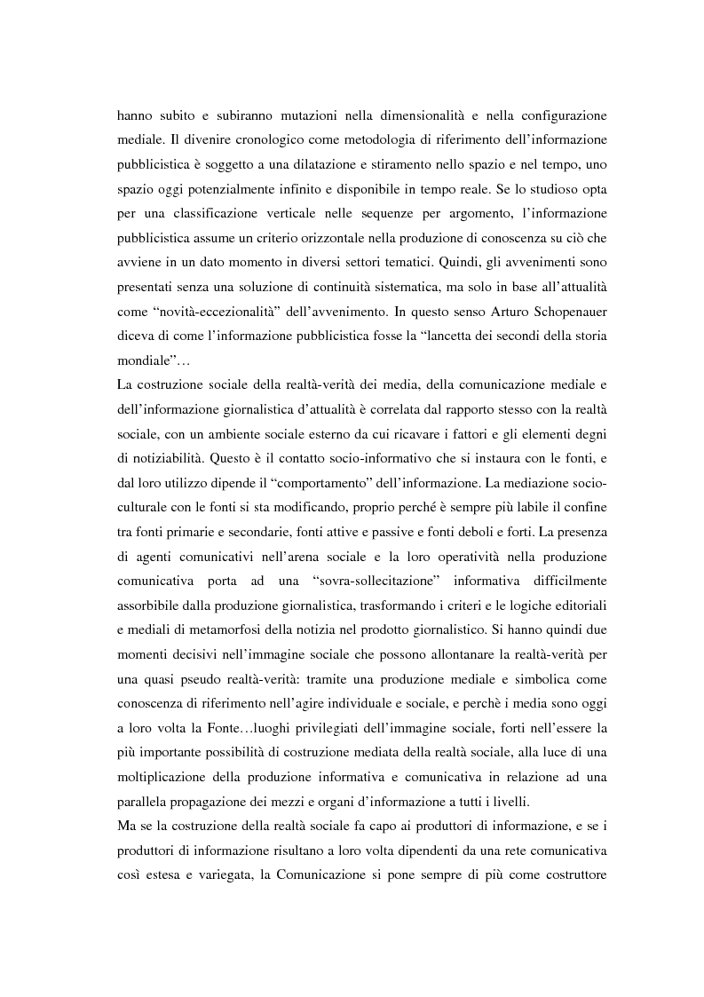 Anteprima della tesi: La comunicazione e l'informazione nei processi culturali, tra teoria e indagine empirica (La costruzione mediata della realtà), Pagina 4