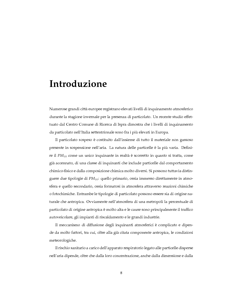 Anteprima della tesi: Reti neurali per la previsione a breve termine del PM10: il caso di Milano, Pagina 3