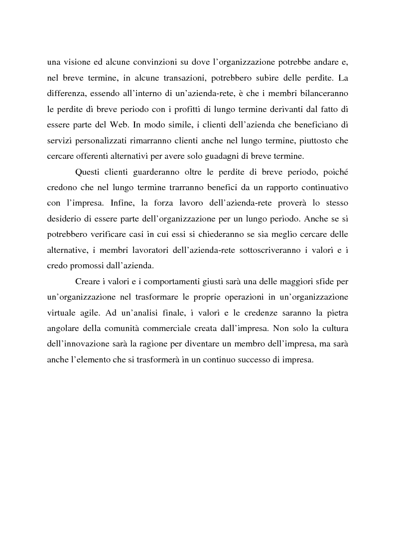 Anteprima della tesi: L'impresa olonico-virtuale: problemi organizzativi e gestione, Pagina 9