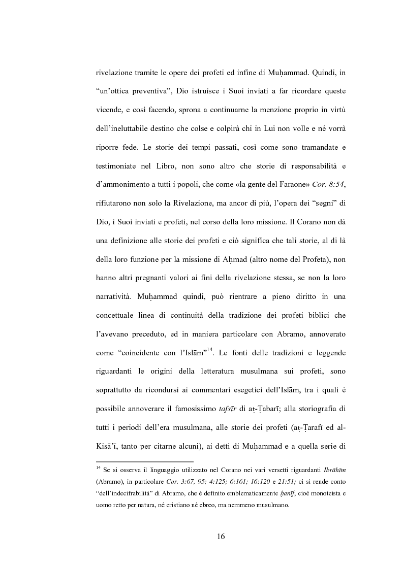 Anteprima della tesi: Cristo, un profeta tra Bibbia e Corano, Pagina 13
