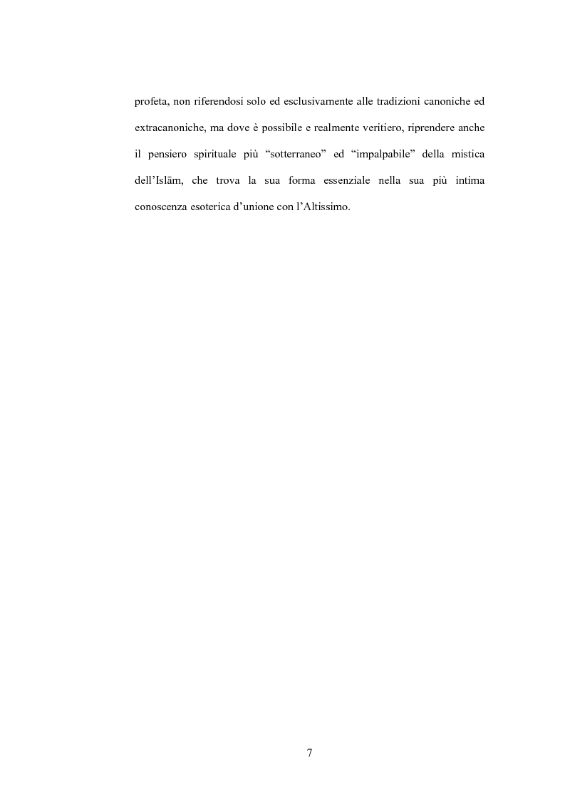 Anteprima della tesi: Cristo, un profeta tra Bibbia e Corano, Pagina 4