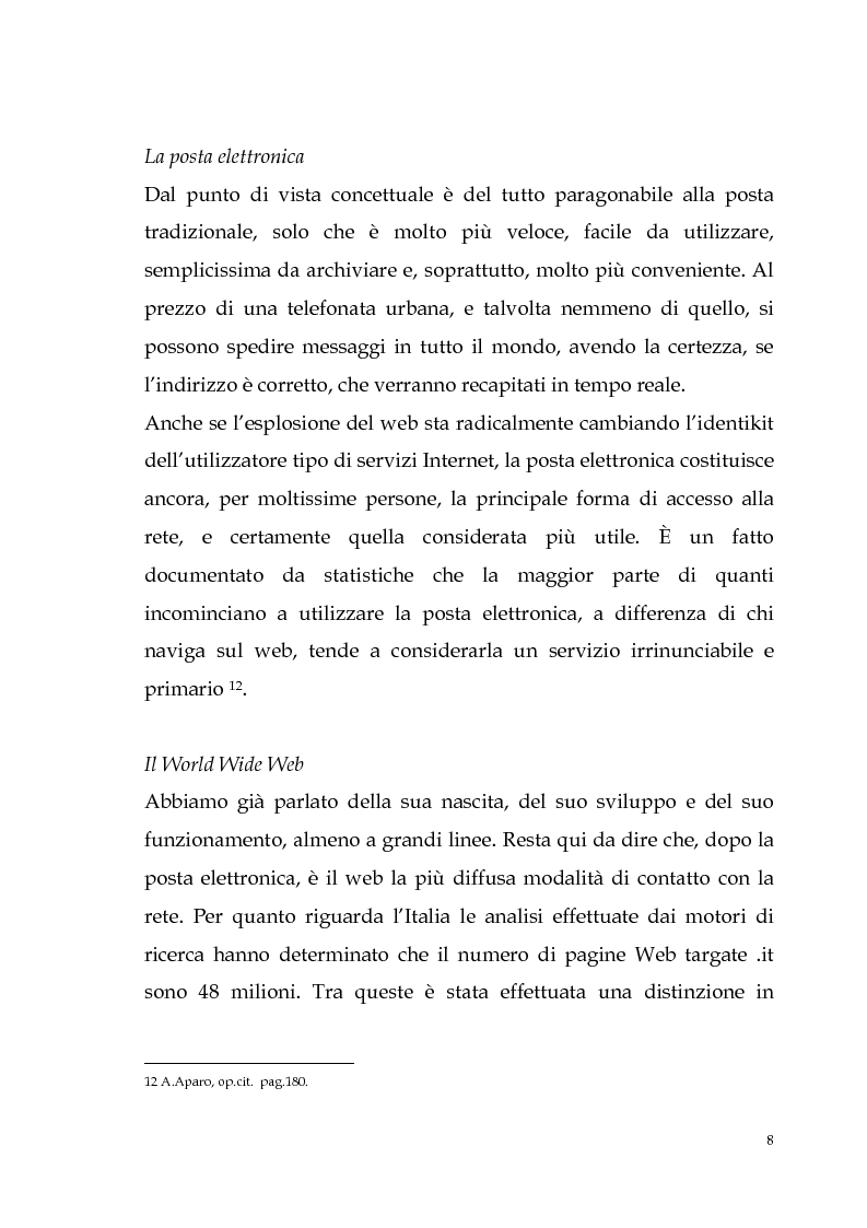 Anteprima della tesi: Spamming: profili tecnici e giuridici, Pagina 8