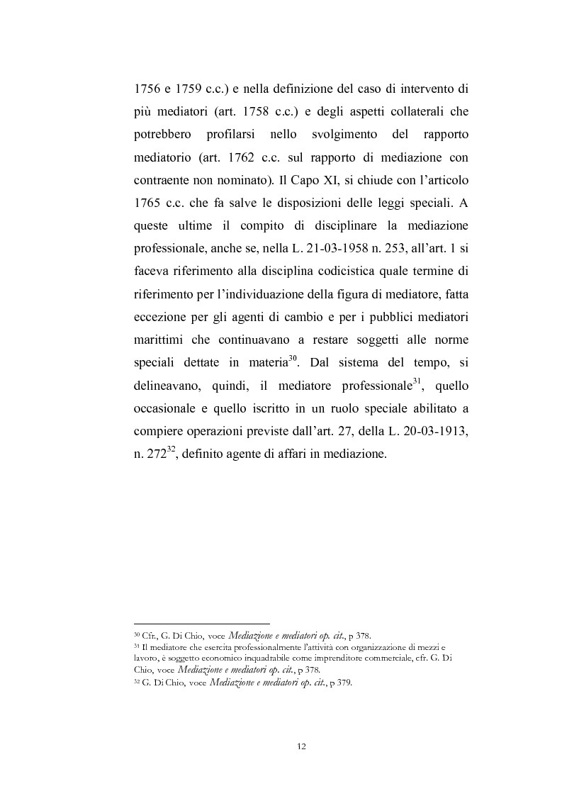 Anteprima della tesi: I contratti di mediazione immobiliare e la tutela del consumatore, Pagina 12