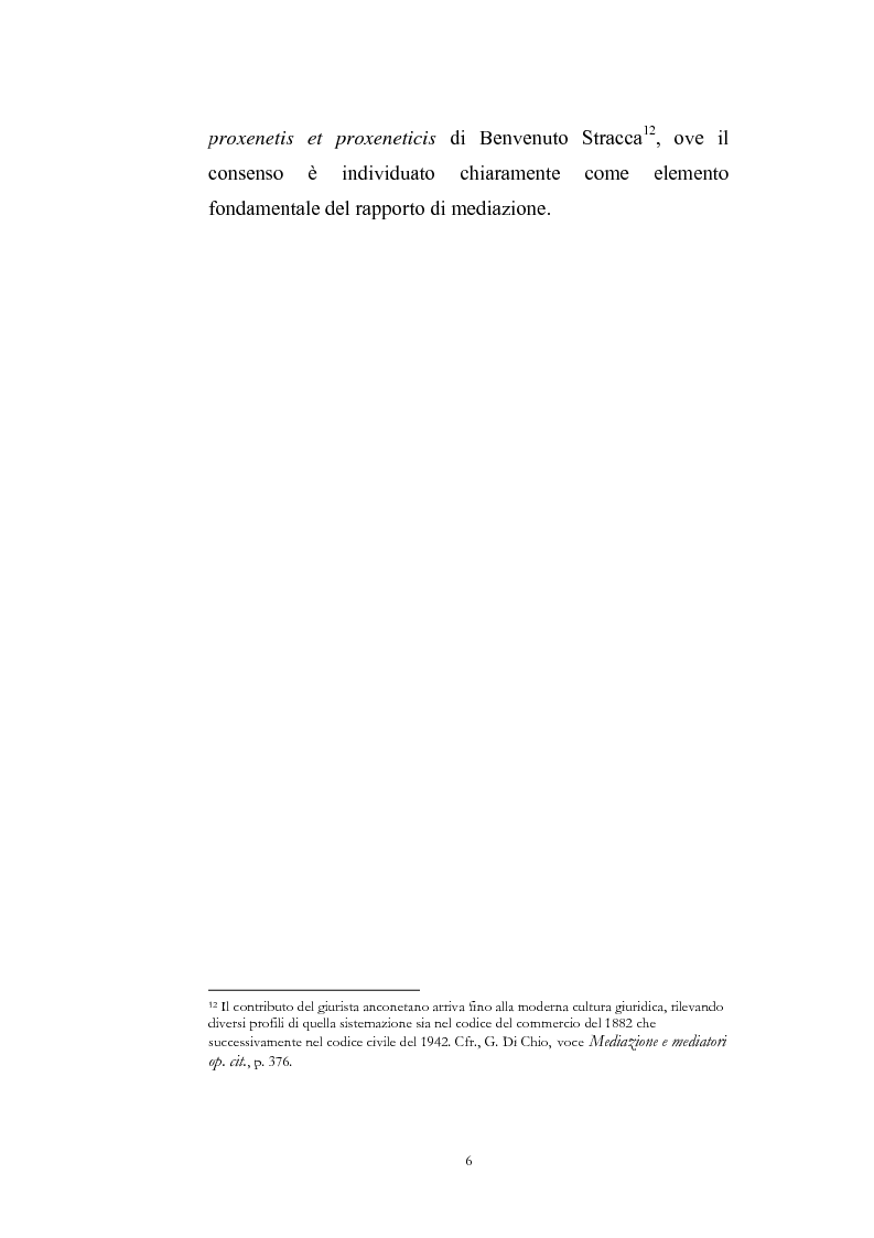 Anteprima della tesi: I contratti di mediazione immobiliare e la tutela del consumatore, Pagina 6