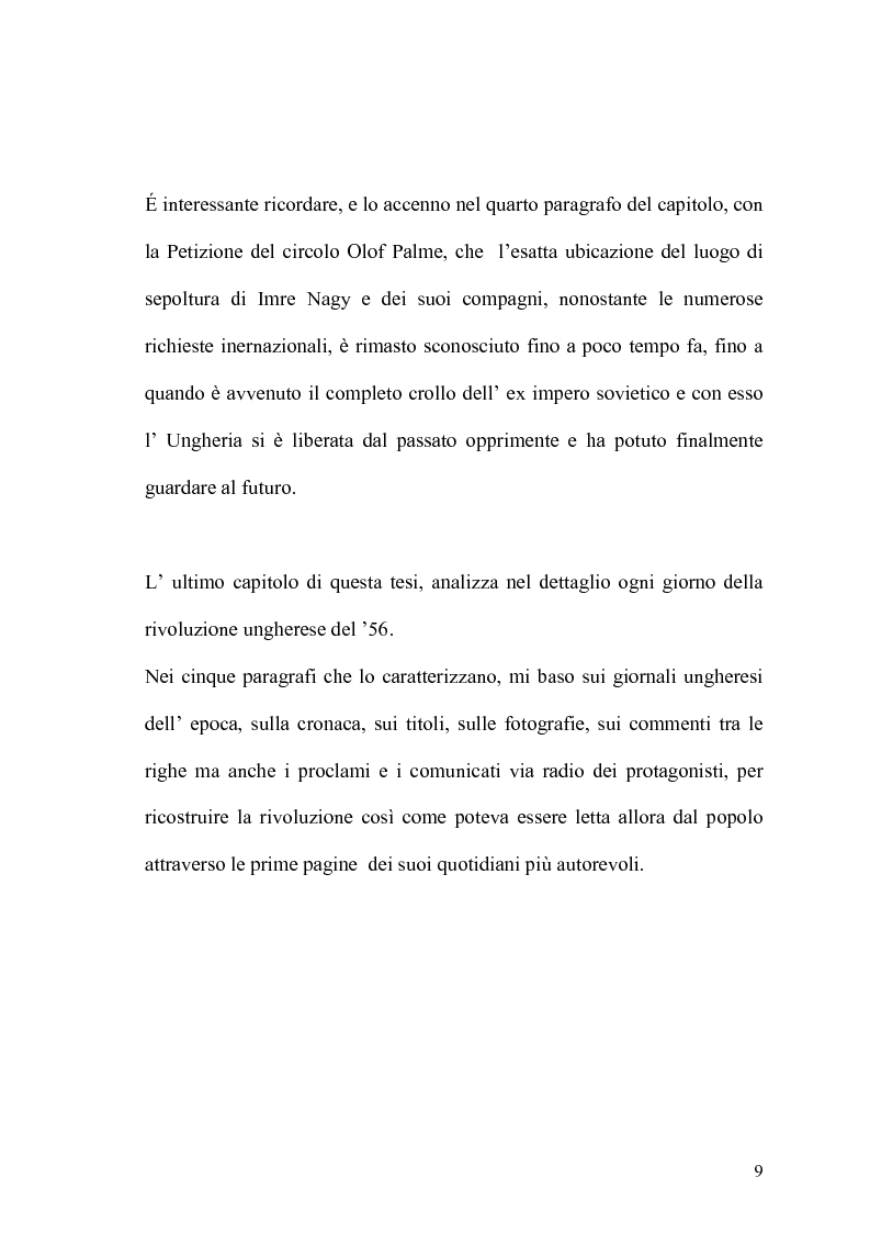 Anteprima della tesi: Storia del giornalismo ungherese fino alla rivoluzione del '56, Pagina 6
