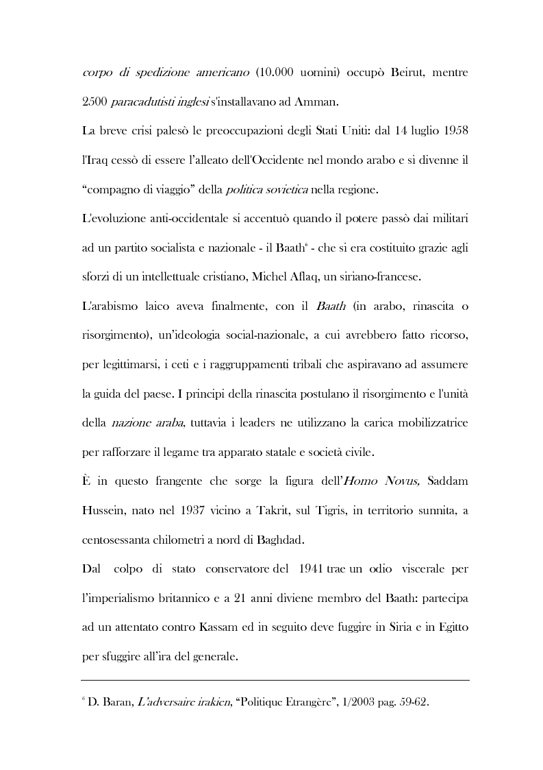 Anteprima della tesi: Politica e diritto internazionale nel dibattito sul conflitto iracheno 2003, Pagina 7