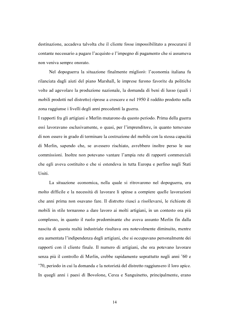Anteprima della tesi: Il distretto del mobile della bassa veronese, Pagina 10