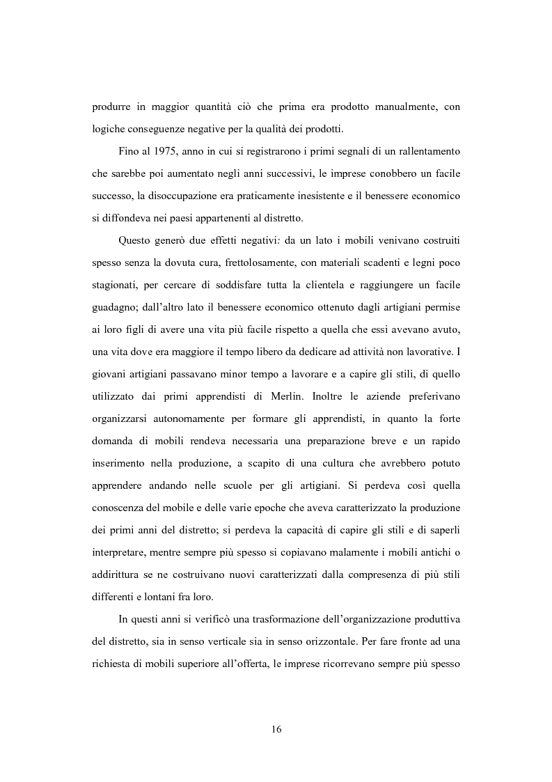 Anteprima della tesi: Il distretto del mobile della bassa veronese, Pagina 12