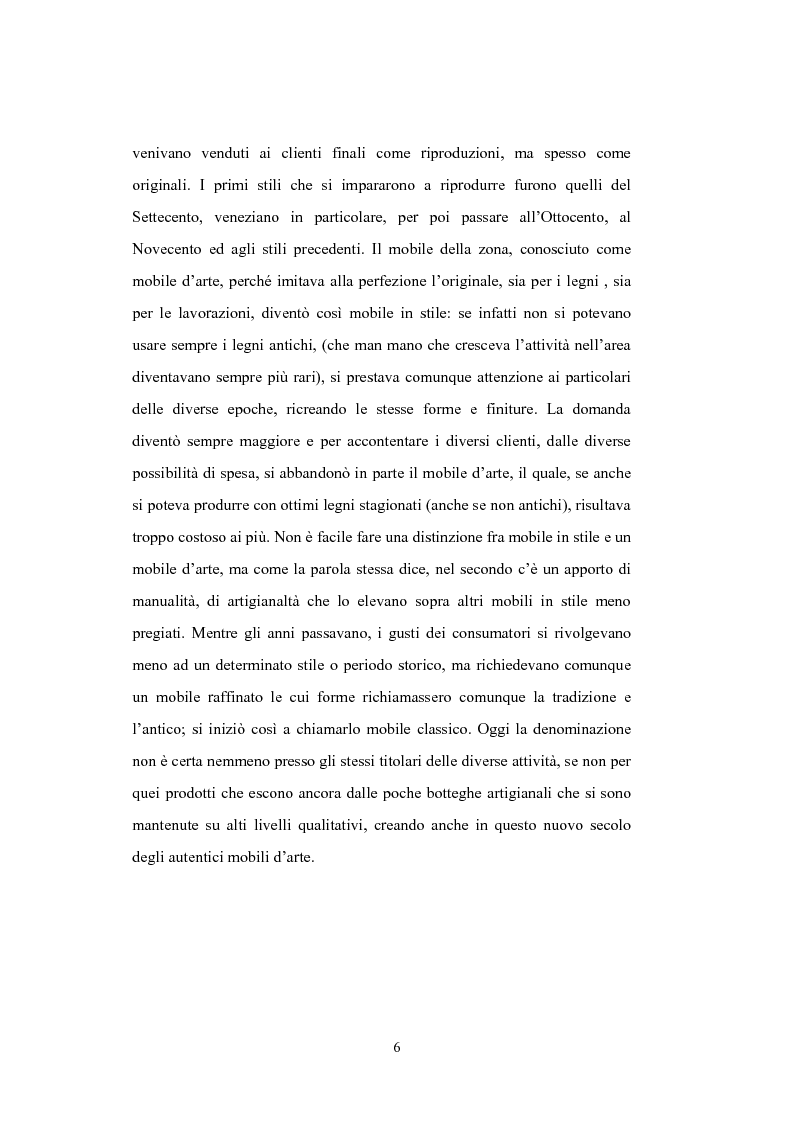 Anteprima della tesi: Il distretto del mobile della bassa veronese, Pagina 2