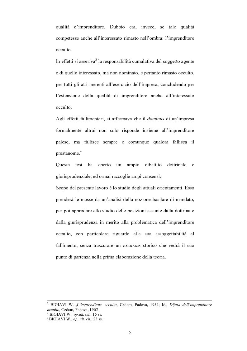 Anteprima della tesi: L'imprenditore occulto nella giurisprudenza, Pagina 3