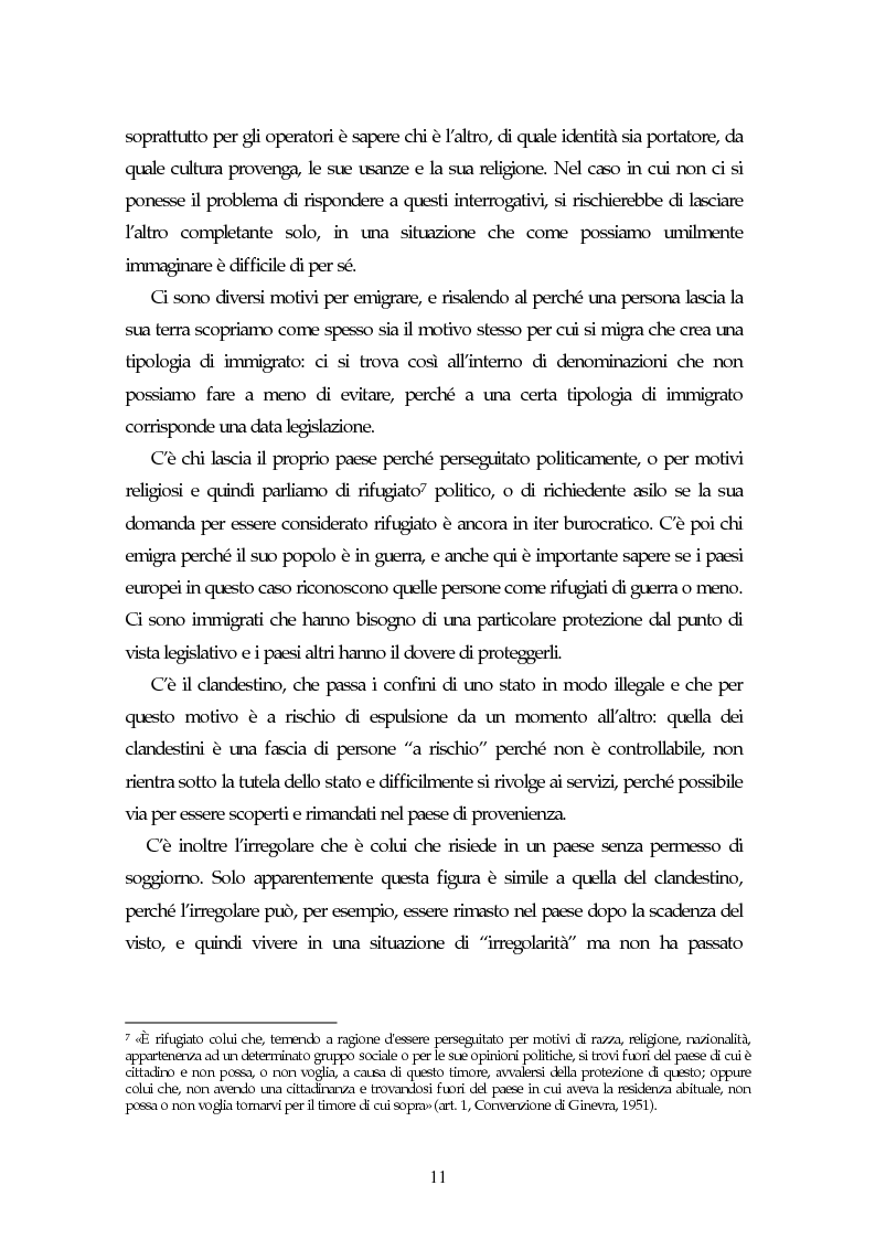 Anteprima della tesi: Piccoli immigrati in Europa. Confronto tra le strategie di inserimento scolastico, Pagina 11