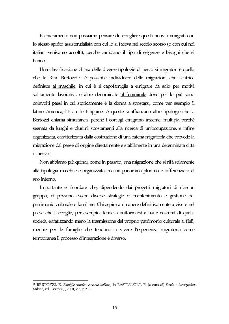 Anteprima della tesi: Piccoli immigrati in Europa. Confronto tra le strategie di inserimento scolastico, Pagina 15