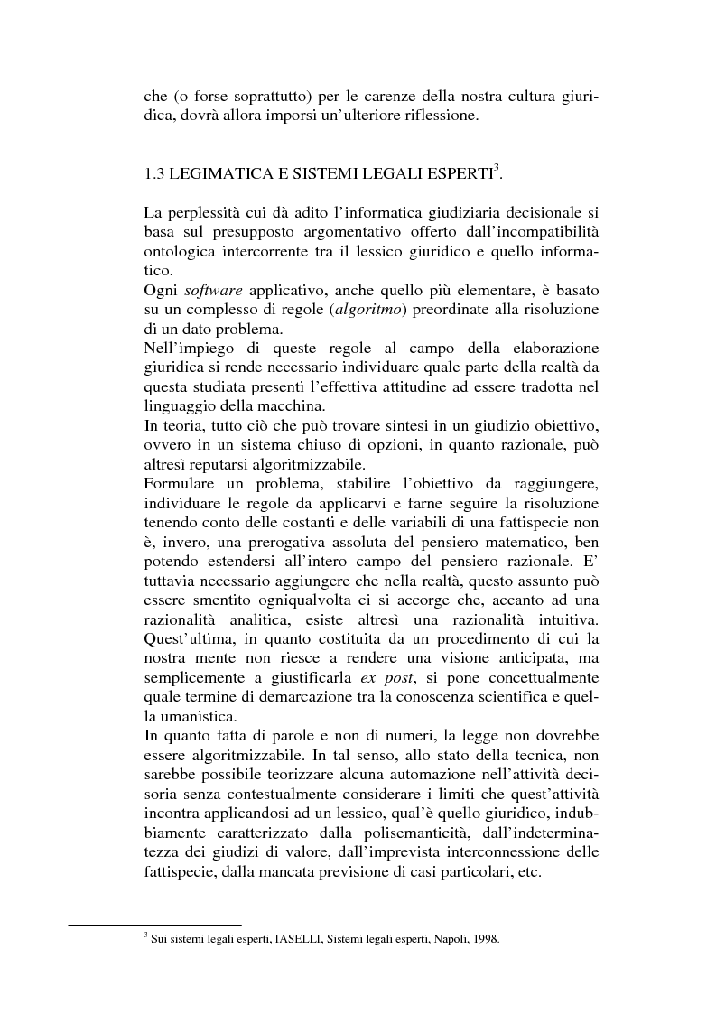 Anteprima della tesi: L'informatizzazione dell'attività amministrativa, Pagina 4