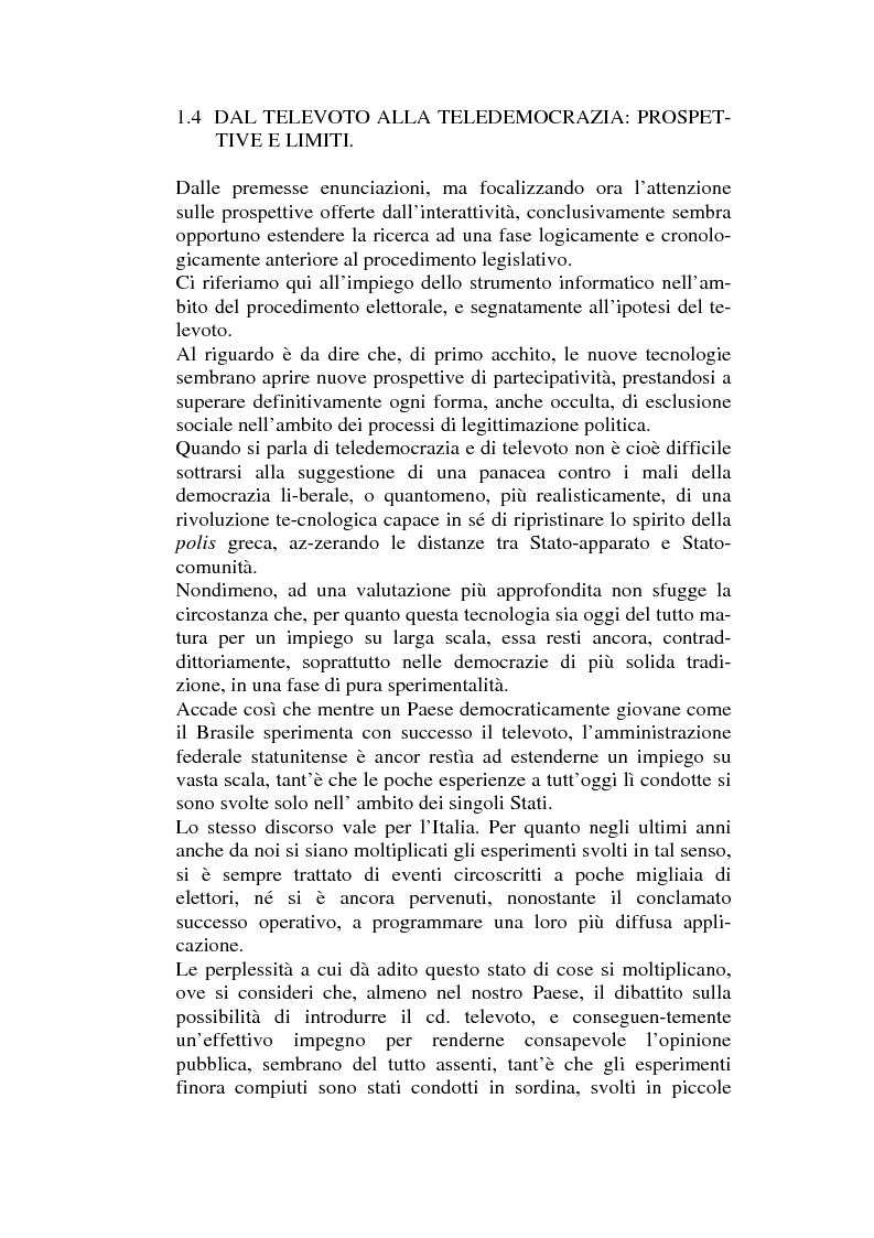 Anteprima della tesi: L'informatizzazione dell'attività amministrativa, Pagina 8