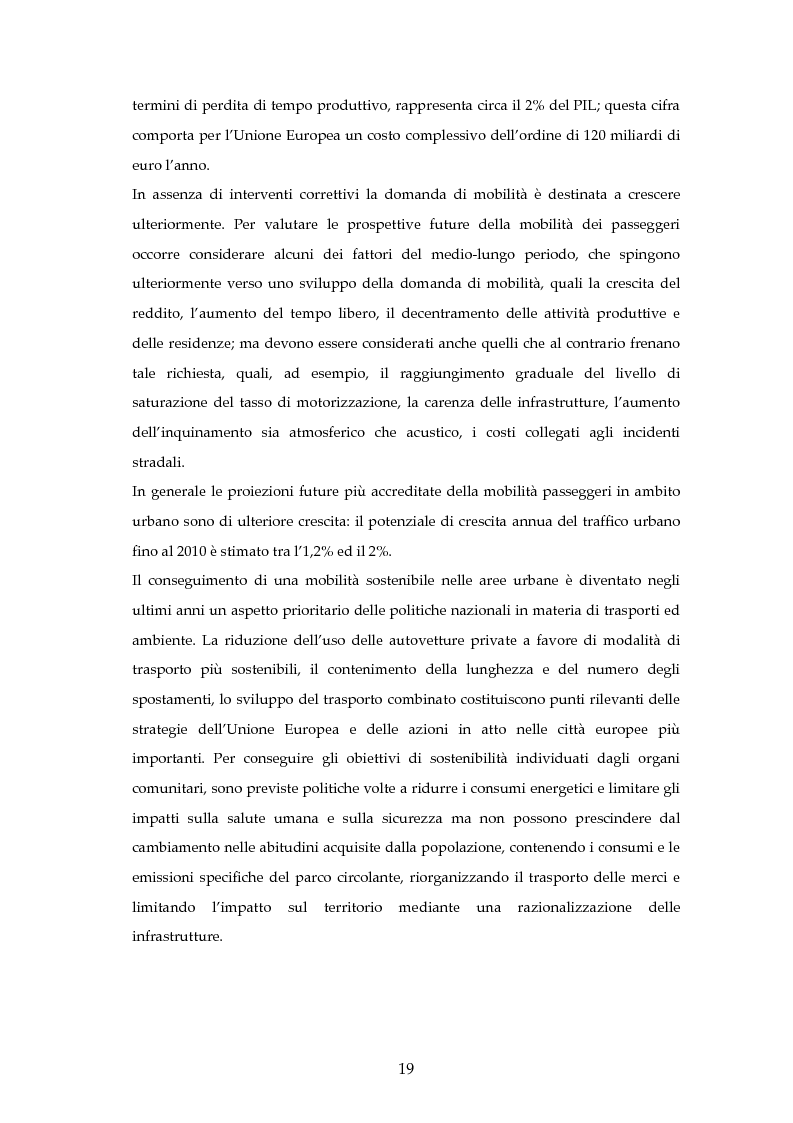Anteprima della tesi: Analisi mediante LCA e valutazione economica dei trasporti nella città di Padova, Pagina 12