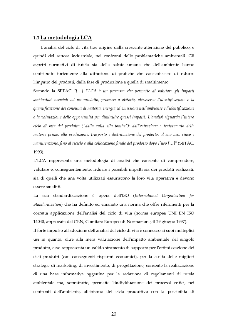 Anteprima della tesi: Analisi mediante LCA e valutazione economica dei trasporti nella città di Padova, Pagina 13