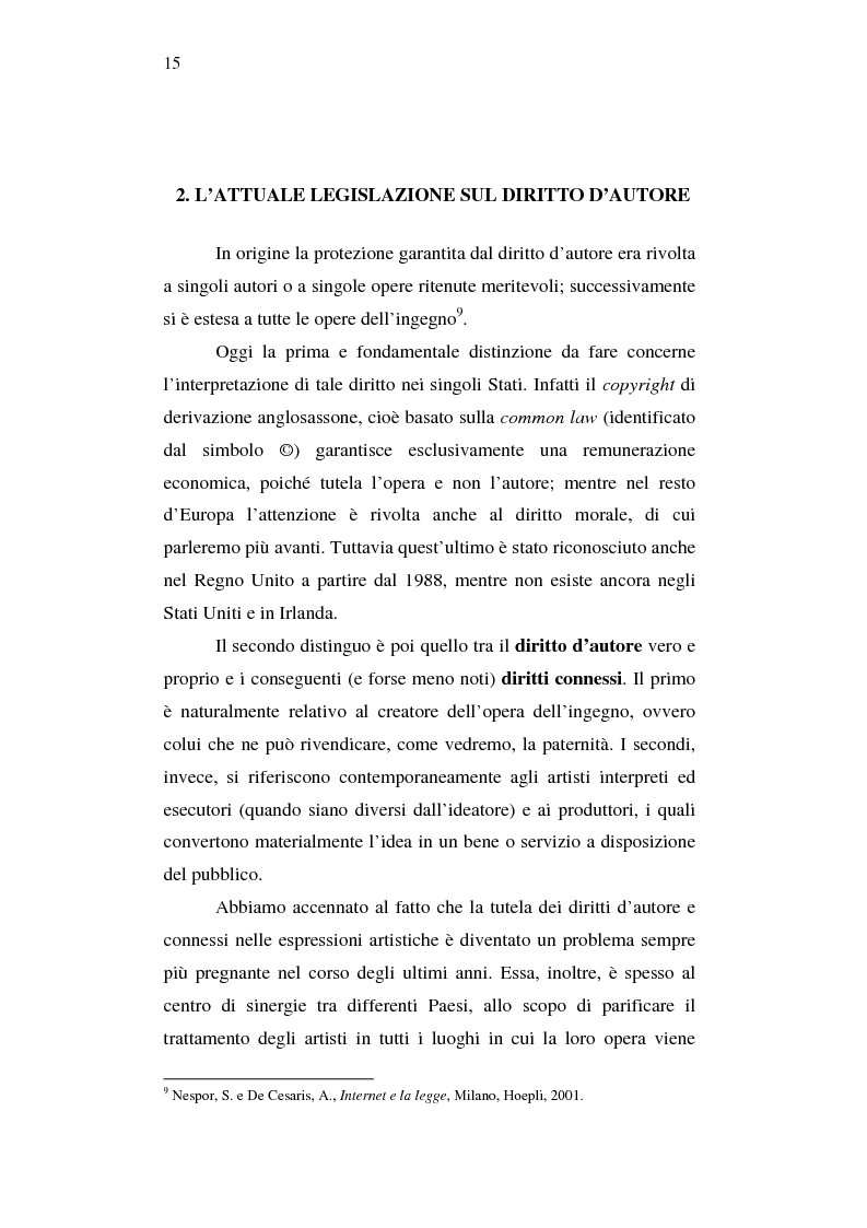Anteprima della tesi: Effetti della pirateria nel mercato discografico, Pagina 12