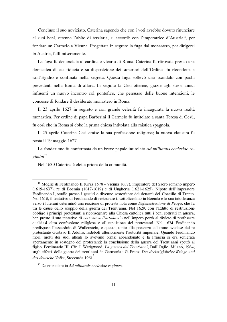 Anteprima della tesi: L'epistolario di Caterina di Cristo, Pagina 7