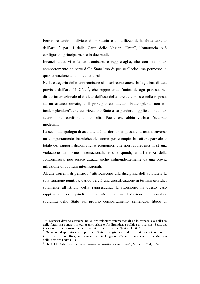 Anteprima della tesi: Sanzioni economiche e tutela dei diritti dell'uomo, Pagina 7