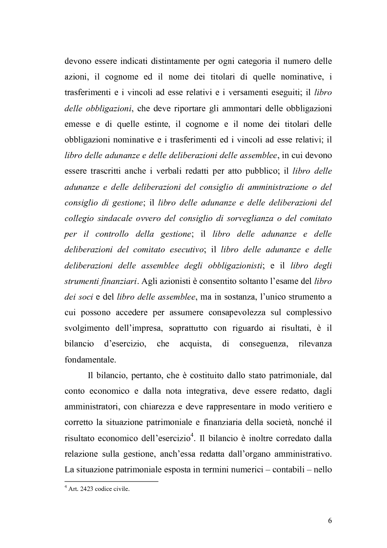 Anteprima della tesi: Il bilancio d'esercizio alla luce delle modifiche previste nella legge di riforma del diritto societario, Pagina 3