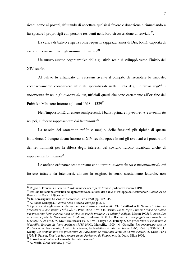 Anteprima della tesi: Il Pubblico Ministero nel diritto francese dell'Ottocento (1808-1882), Pagina 14