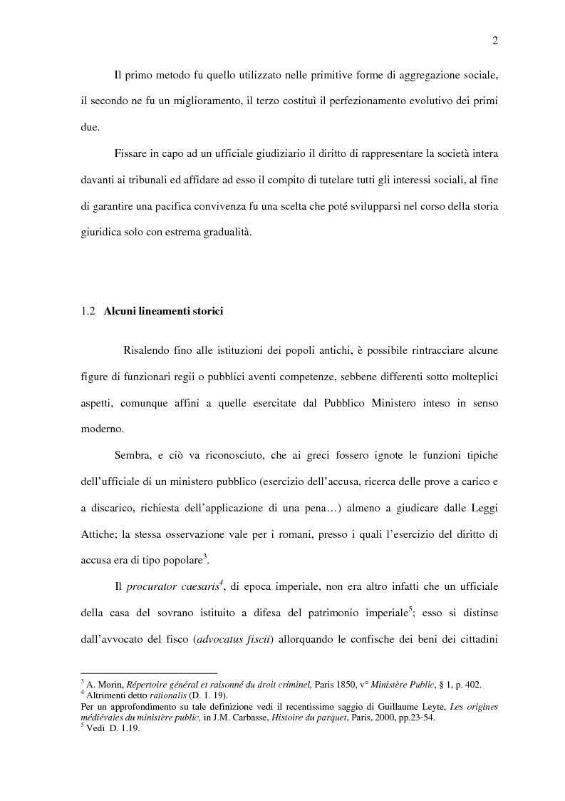 Anteprima della tesi: Il Pubblico Ministero nel diritto francese dell'Ottocento (1808-1882), Pagina 9