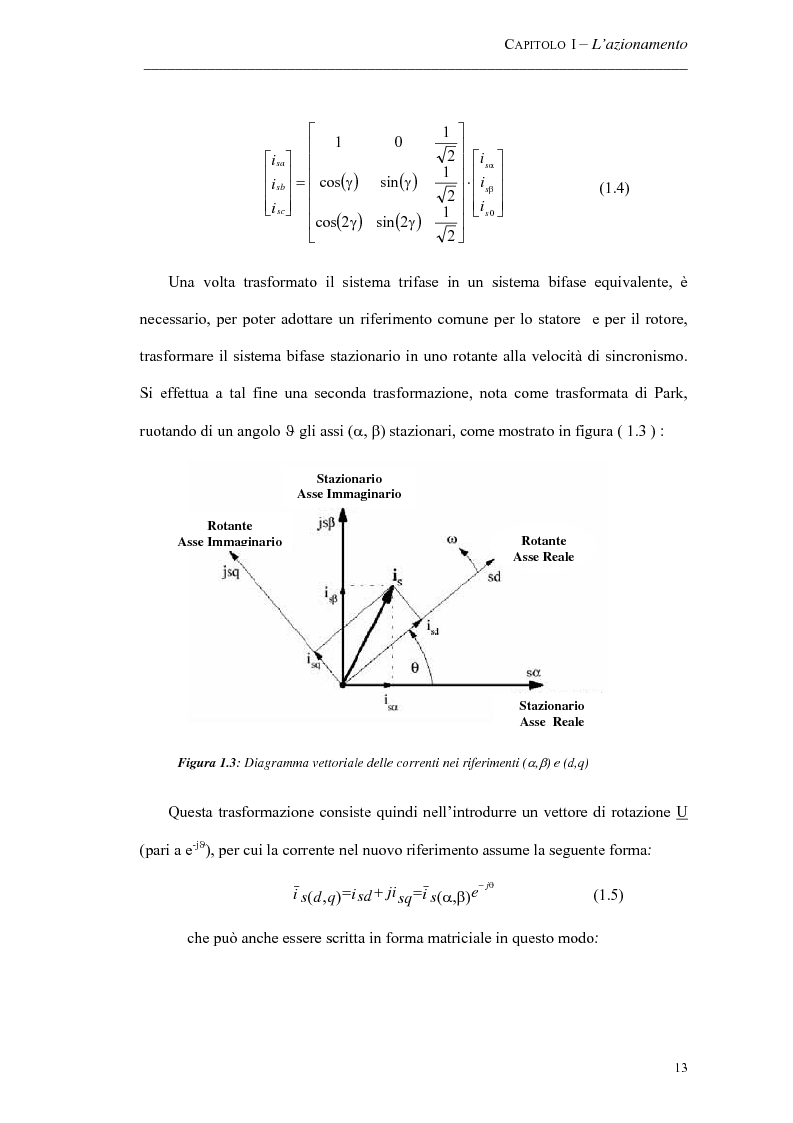 Anteprima della tesi: Progetto ed implementazione di un algoritmo per il controllo di velocità con indebolimento di campo in un azionamento brushless privo di encoder, Pagina 10
